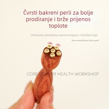 Bakar masažna šipka – prijenosna, 18 g, za zdravstvenu masažu