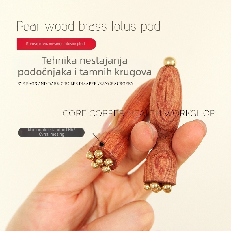 Bakar masažna šipka – prijenosna, 18 g, za zdravstvenu masažu