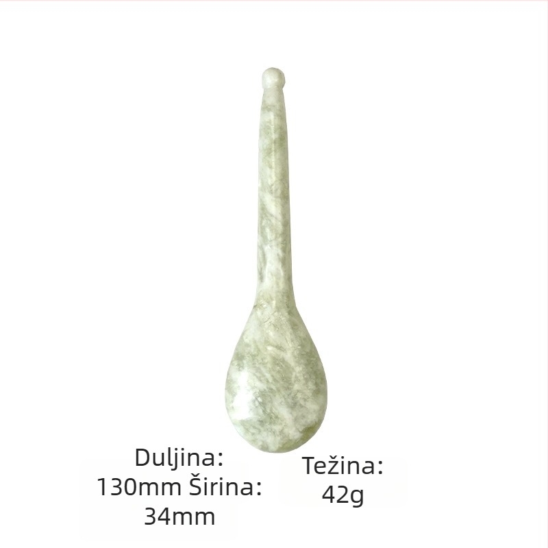 Akupunkturni štapić za masažu lica – Jade Sha Road, mogućnost logotipa, prilagodba