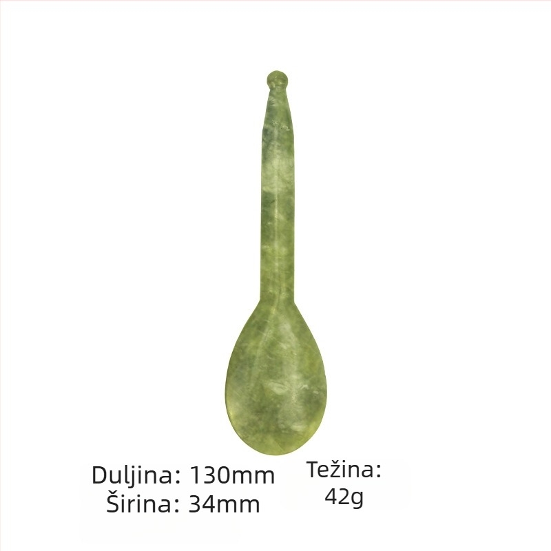 Akupunkturni štapić za masažu lica – Jade Sha Road, mogućnost logotipa, prilagodba