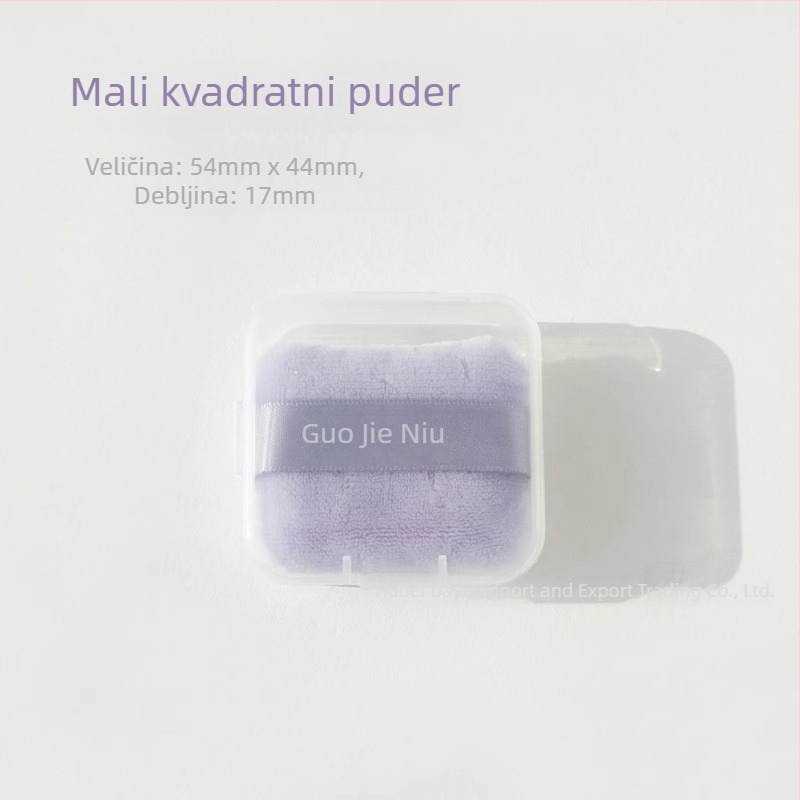 Guoxiaoniu Suhi Pudern Puff s Flokiranom Žametnom Površinom, Materijal Stand Down