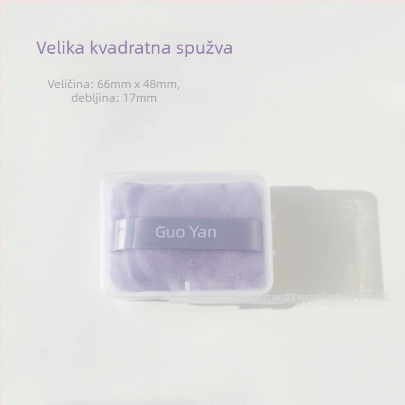 Guoxiaoniu Suhi Pudern Puff s Flokiranom Žametnom Površinom, Materijal Stand Down