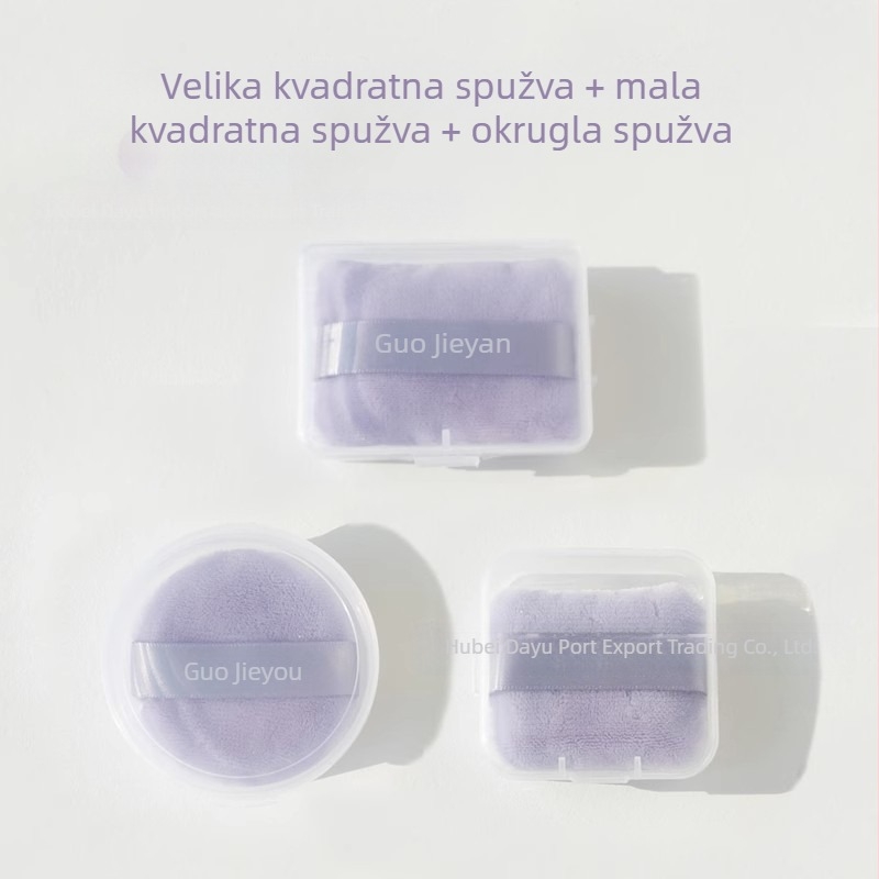 Guoxiaoniu Suhi Pudern Puff s Flokiranom Žametnom Površinom, Materijal Stand Down
