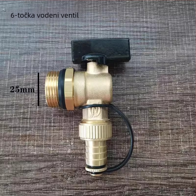 DNFM-9 bakreni ventil za otpuštanje vode u sustavu podnog grijanja, razvodnik, EU CE certifikat