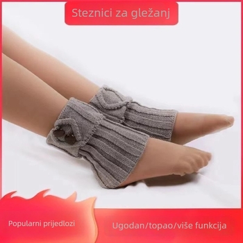 Gležanj ortoza — prozračna zaštita, djelomična podrška, univerzalna prilagodba; za trčanje, fitness i masažu