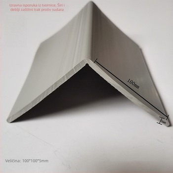 Gumeni zaštitnik kuta – pojačani prošireni dizajn, mekana traka protiv sudara, model hj100, prilagodljiva obrada