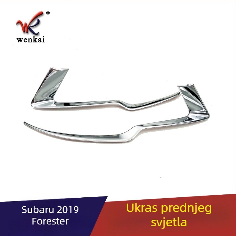 Dekorativni okvir svjetlosnog skupa za Subaru Forester 2019, Wen Kai WK-877, ABS