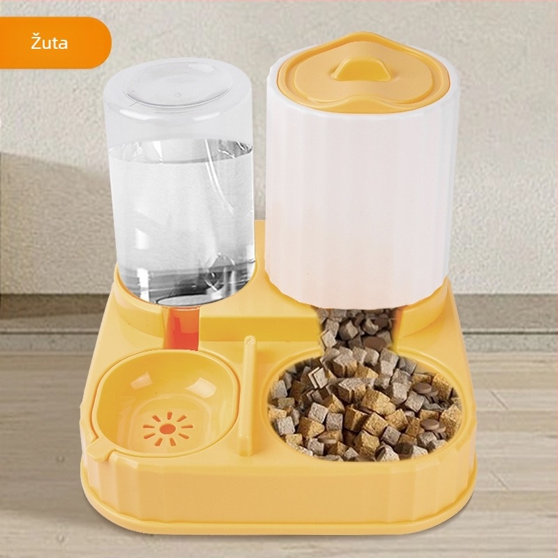 Automatska hranilica za mačke i dispenzer vode – plastični