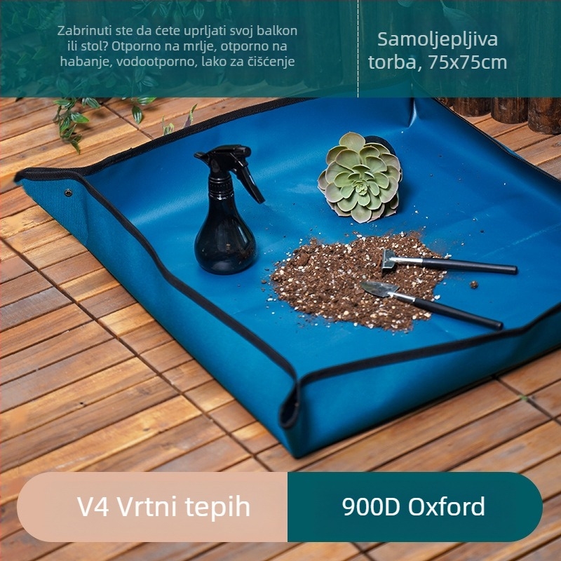 Vrtna radna podloga – vodootporna, debeli Oxford platna, za presađivanje i miješanje tla, Plant search marka, licencirana privatna marka