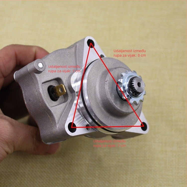 Startni motor motocikla Mojielong DY100 - DY100 model, za motocikle