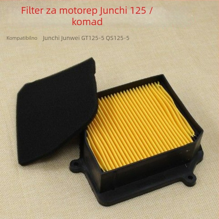 Mogelon element zraka za GT125 motocikl – Model GT125, Primjenjivo: motocikl, Filtrira prašinu za zaštitu motora
