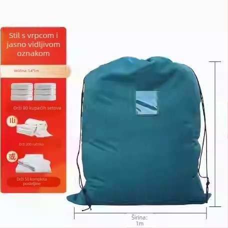Vješena skladišna torba - poliester, višefunkcijska, moderni minimalistički stil, pogodna za odjeću i kozmetiku
