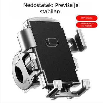 Držač za mobitel za električna vozila, motocikl i planinski bicikl s navigacijom (materijal: mekano ljepilo; marka: bez marke)