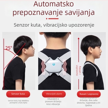 Benbo AM-027 Korektor kifoze leđa | Unisex pojas za podršku leđa | Pušteno 2023. | Certificirano izvještajem o ispitivanju