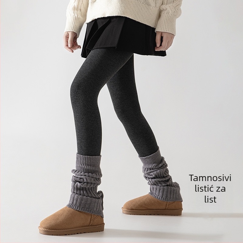 Pamukaste rebraste tajice, debeli materijal za jesen-zimu, oblikovanje tijela i podizanje stražnjice, antibakterijske, upijanje znoja