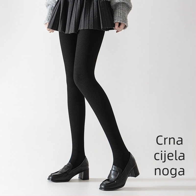 Pamukaste rebraste tajice, debeli materijal za jesen-zimu, oblikovanje tijela i podizanje stražnjice, antibakterijske, upijanje znoja