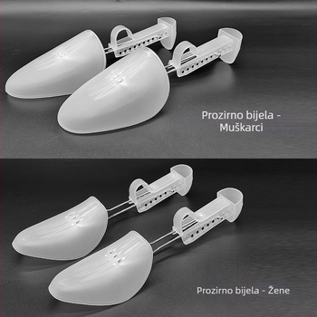 Plastični rasteznik cipela – prilagodljivi model h00 za sportske, kožne, sandale, svakodnevne i radne cipele; pogodan za ljeto, zimu, proljeće i jesen