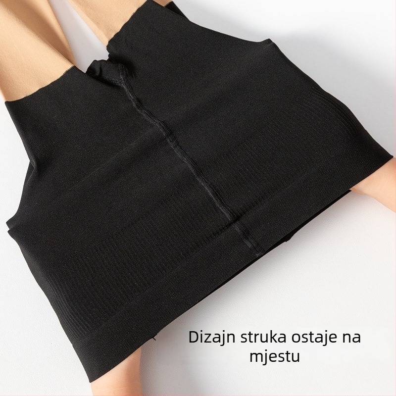 Ženske nadkoljenaste čarape bez šavova – zaštita od sunca, oblikovanje, pokrivanje listova, najlon smjesa, srednja gustoća