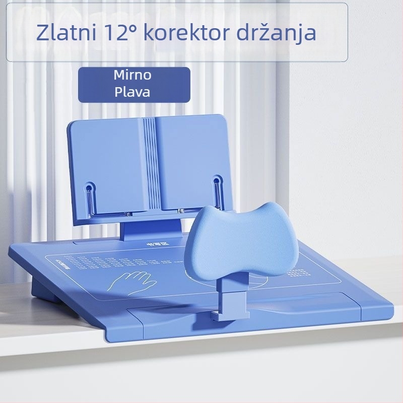 Ispravljač držanja za učenike – naglašena ploha za pisanje, stolni korektor držanja i vida, Model 1, 1 godina na tržištu, Certifikacija 1