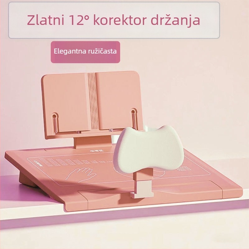 Ispravljač držanja za učenike – naglašena ploha za pisanje, stolni korektor držanja i vida, Model 1, 1 godina na tržištu, Certifikacija 1