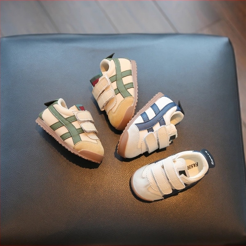 Dječje cipele za hodanje - gornji dio od umjetne kože, potplat od kompozitnog materijala, PU ulošak, Velcro zatvarač, protuklizna potplat