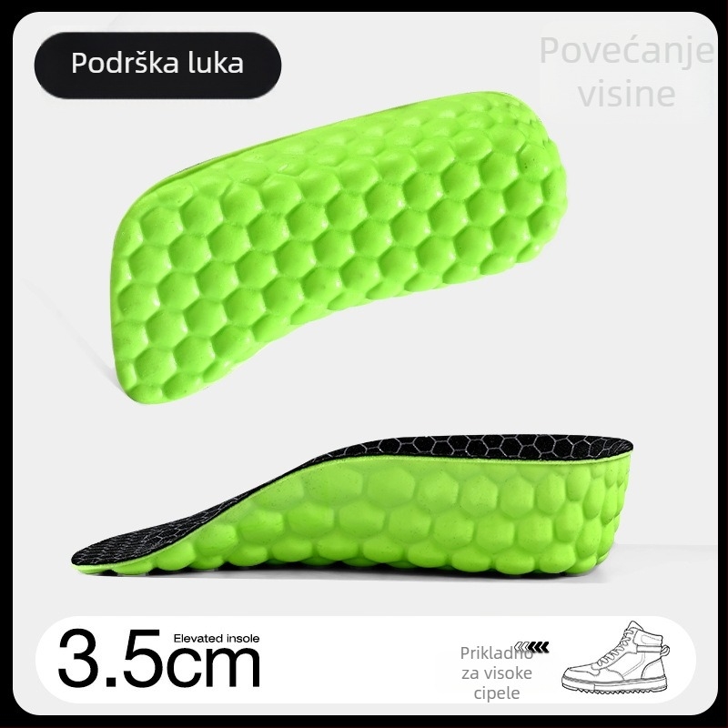 Grafenski masažni podložak za podizanje – PU, Model 2308 sedam grafenskih točaka, potpora pete, unisex