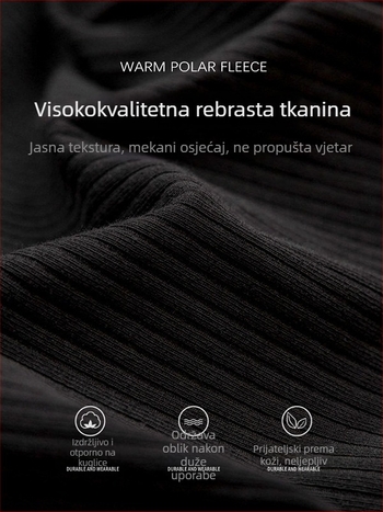 Haljina A-linije s okruglim izrezom i dugim rukavima, viskoza-elastan tkanina, jesen 2025.