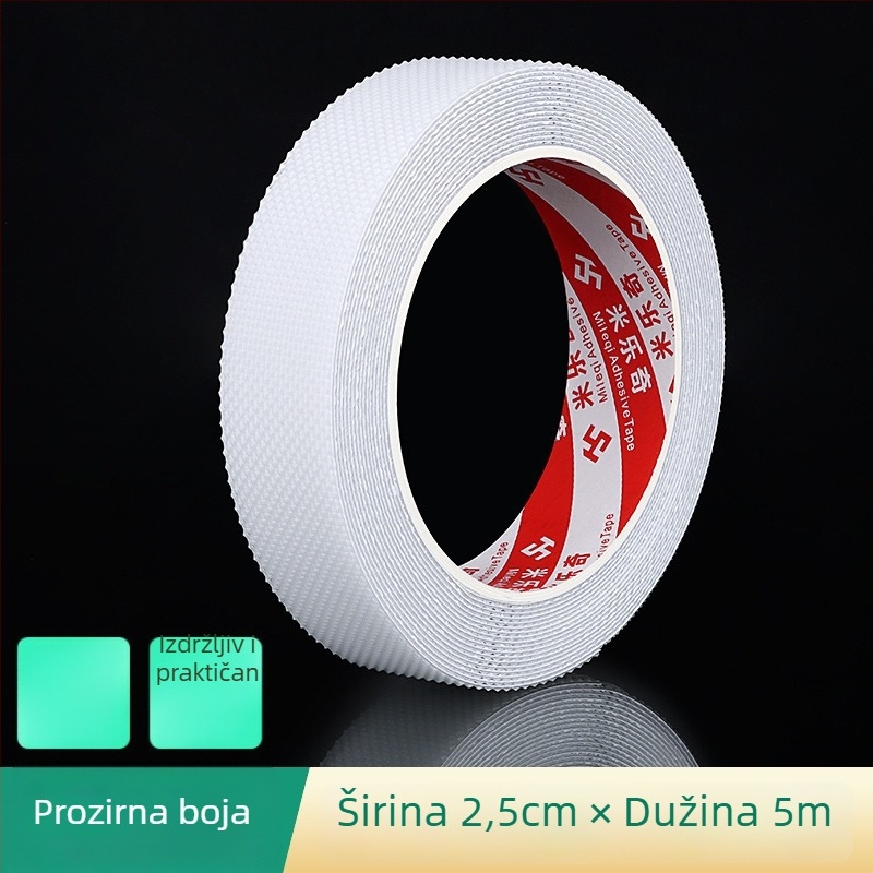 PVC protuklizna traka za stepenice s mat završnim slojem i ljepilom na bazi kaučuka
