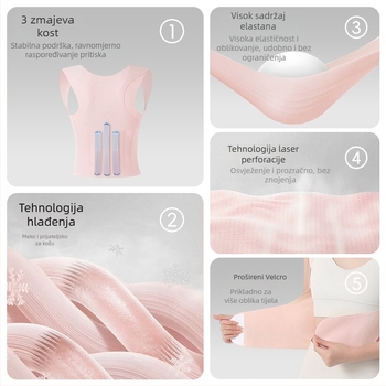 Samepeak G1 korektor držanja — prozračan, MA certifikat, za leđa