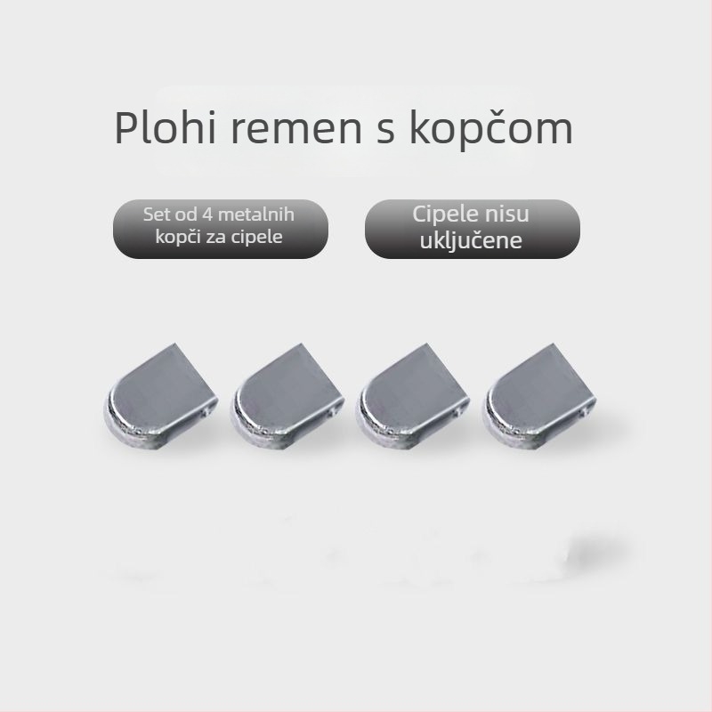 Elastične vezice bez vezivanja s kopčom za platnene tenisice – proljeće