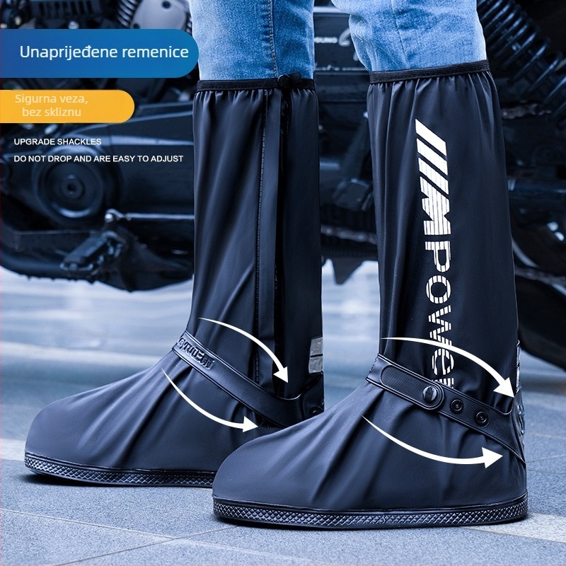 PVC Visoke čizme za kišu za odrasle — vodootporne, protuklizne, otporne na habanje