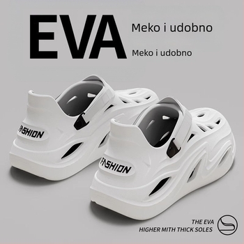 Muške EVA sandale – prozračne, protuklizne, potplat injekcijski oblikovan, ljetna rekreacijska obuća