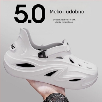 Muške EVA sandale – prozračne, protuklizne, potplat injekcijski oblikovan, ljetna rekreacijska obuća