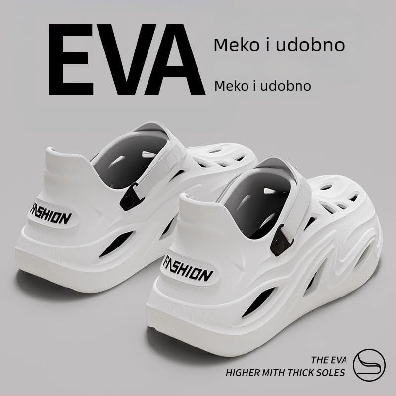 Muške EVA sandale – prozračne, protuklizne, potplat injekcijski oblikovan, ljetna rekreacijska obuća