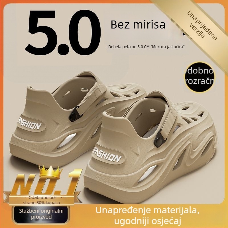 Muške EVA sandale – prozračne, protuklizne, potplat injekcijski oblikovan, ljetna rekreacijska obuća