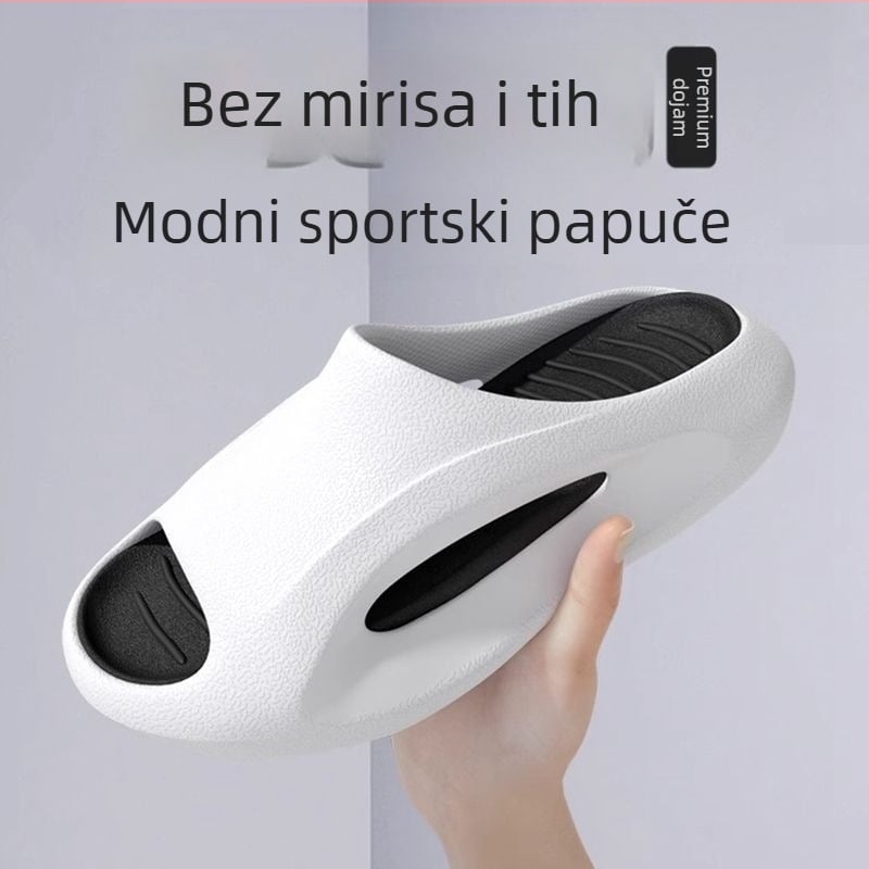 Ogawa Muške EVA papuče, protuklizne, za unutarnju i vanjsku upotrebu, s potplatom injekijske tehnologije