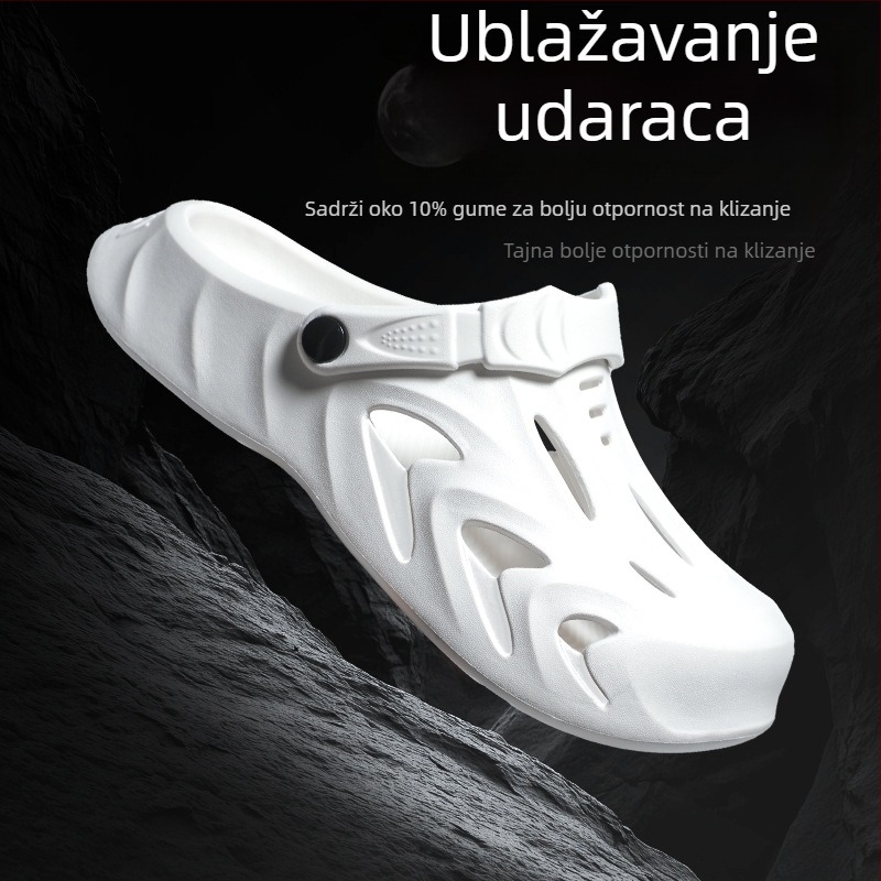 Muške sandale s EVA tabanom, sportski stil, bez zatvaranja, ljeto 2025