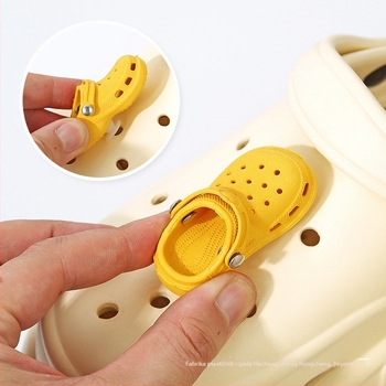 Mini 3D cvijet dodatak za cipele – model 06-1; kompatibilan s tenisicama, kožnim cipelama, čizmama i sandalama; mini stil; sve sezone