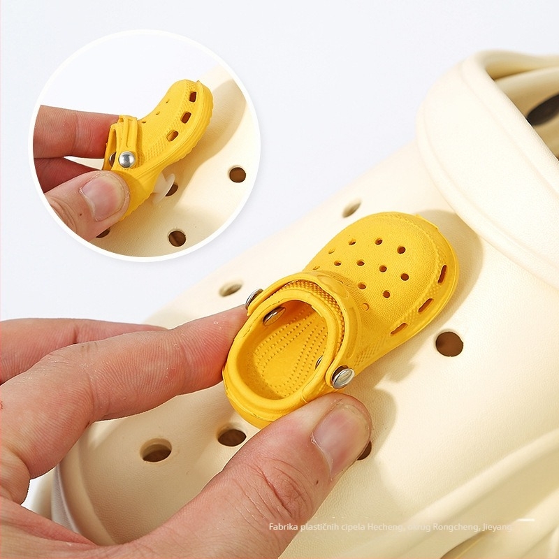 Mini 3D cvijet dodatak za cipele – model 06-1; kompatibilan s tenisicama, kožnim cipelama, čizmama i sandalama; mini stil; sve sezone