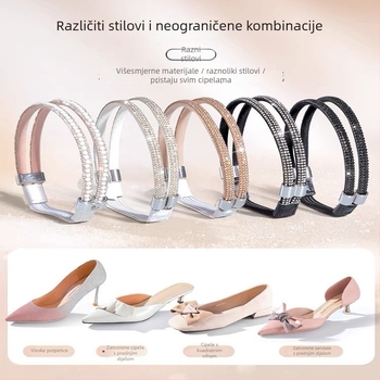PU materijal – sigurnosni remen za petu za visoke pete – model High heels anti-falling heel straps, prikladno za radne cipele, raširivač cipama, proljeće, odrasli