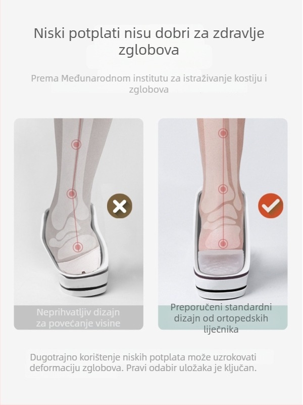 Nevidljive silikonske uloške za podizanje visine – pola uloška, materijal silikonski velur, univerzalno, pogodno za sportske, kožne, čizme i casual obuću
