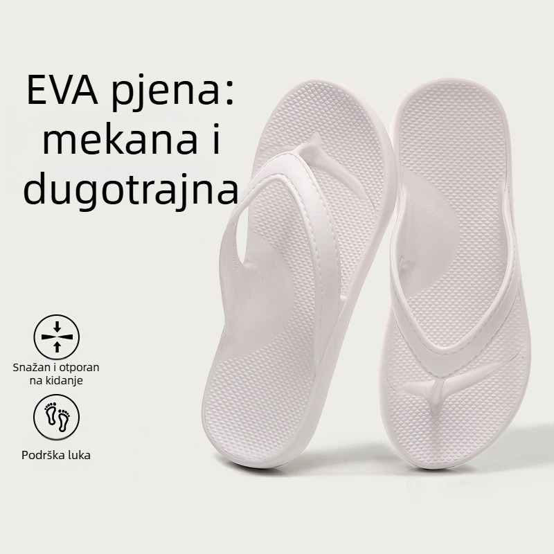 Muške sportske japanke s otvorenim prstom, EVA gornji dio i EVA đon, đon injekcijski oblikovan