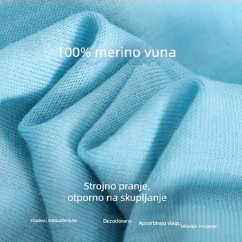 Žensko donje rublje od merino vune – tanke sportske gaćice, niska talija, 100% merino vuna, za sve sezone