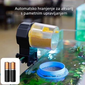 Automatski hranitelj za ribice u akvariju (ABS materijal; porijeklo Kina; kompletan set automatskog hranjenja; proizvodni kod CWYP-DD159; za vodene organizme)