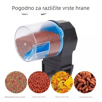 Automatski hranitelj za ribice u akvariju (ABS materijal; porijeklo Kina; kompletan set automatskog hranjenja; proizvodni kod CWYP-DD159; za vodene organizme)