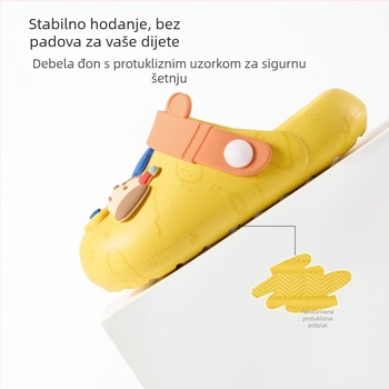 Dječje EVA slip-on sandale s protukliznim mekanim đonom, Nidobear Cartoon Paradise, za uzrast 3-12 godina