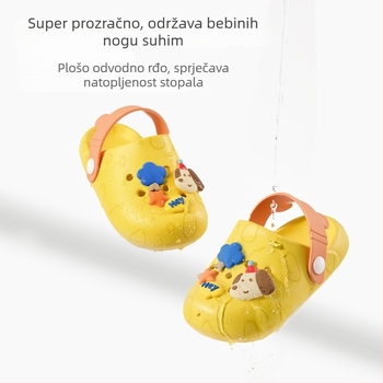 Dječje EVA slip-on sandale s protukliznim mekanim đonom, Nidobear Cartoon Paradise, za uzrast 3-12 godina