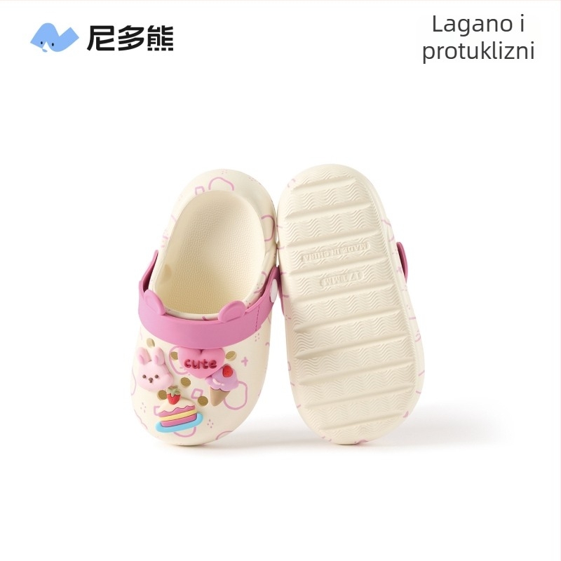 Dječje EVA slip-on sandale s protukliznim mekanim đonom, Nidobear Cartoon Paradise, za uzrast 3-12 godina