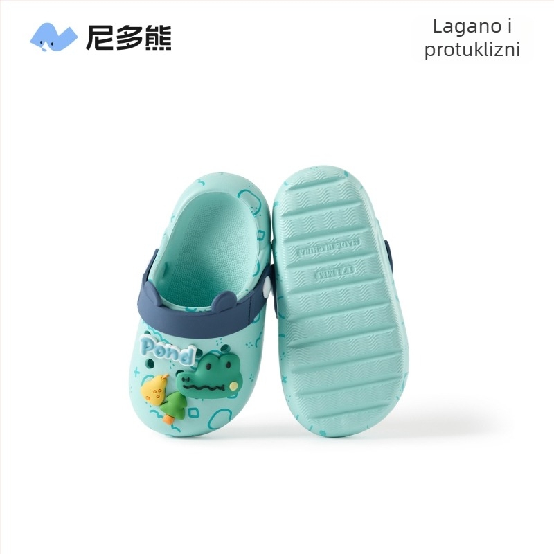 Dječje EVA slip-on sandale s protukliznim mekanim đonom, Nidobear Cartoon Paradise, za uzrast 3-12 godina