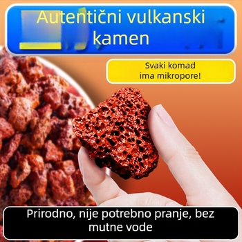 Vulkan kamen podloga za akvarij – uređenje dna i aktiviranje kvalitete vode, 25 kg, Hengshuo